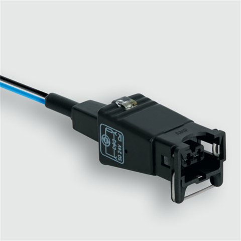 Lütze 709443.1000 | LS-AMP 9443.1000 10m PVC Einzelader Ventilstecker mit Leitung / Junior Timer