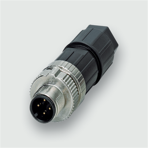 Lütze 490190 | STGK-M12 4-POL-A FK konfektionierbarer Stecker / M 12 / M 12