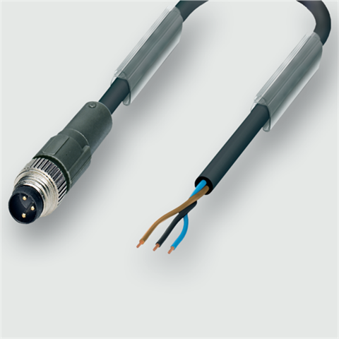 Lütze 486100 | STG3-M8 10M PUR M8-Verbindungsleitung