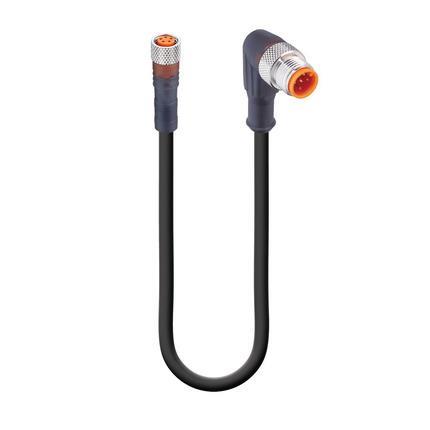 Lumberg Automation 934898183 | RSWT 5-RKMV 5-293/10 M Verbindungskabel M12 - M8