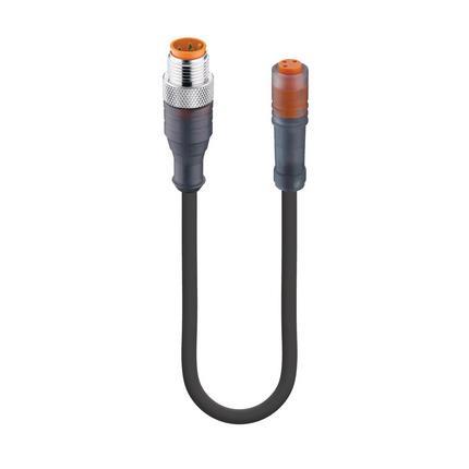 Lumberg Automation 43707 | RST 3-RKM 3-224/0,3 M Sensorkabel 3pol. 0,3m