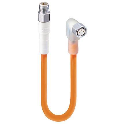 Lumberg Automation 934753004 | WRSMV 3-WRKMWV/LED A 3-520/5 M M8-Verbindungskabel