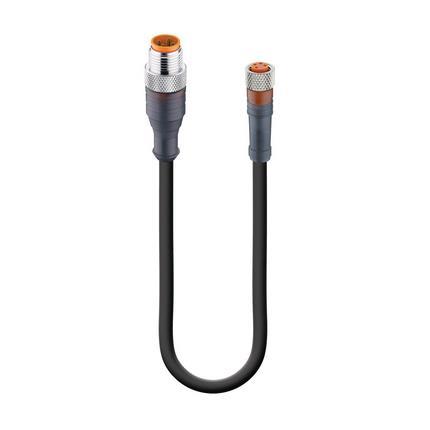 Lumberg Automation 44078 | RST 4-RKMV 4-225/0,6 M Sensorkabel 4pol. 0,6m