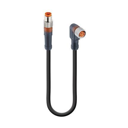 Lumberg Automation 108336 | RSMV 3-RKMWV 4-224/2 M Verbindungskabel M8 - M8