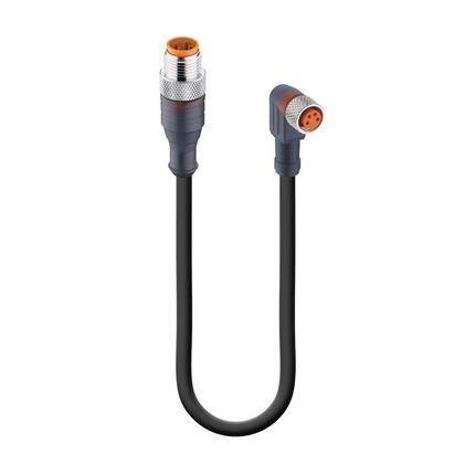 Lumberg Automation 47602 | RST 4-RKMWV 4-225/0,6 M Verbindungskabel M12-M8