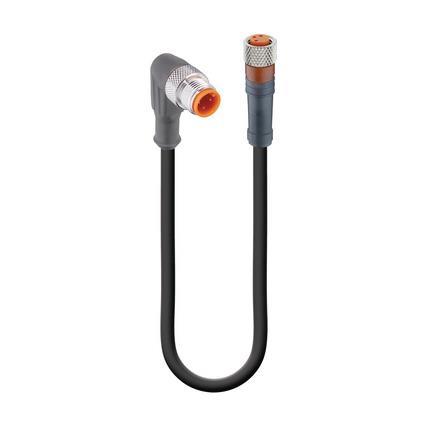 Lumberg Automation 82851 | RSWT 3-RKMV 3-224/0,6 M Verbindungskabel M12 - M8