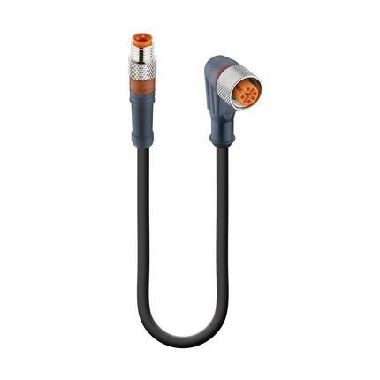 Lumberg Automation 43693 | RSMV 3-RKWT 4-3-224/2 M Verbindungskabel 3pol. 2m