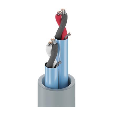 Belden Cable 9729 060500 | RS232/422 Low Cap, #24-2pr, FPE, Einzelfolie, PVC-Hülle, CM, 100Ω