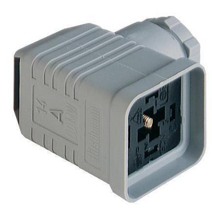 Hirschmann 933359106 | GDMW 3011 DF VI GRAU Ventilsteckverbinder Bauform A