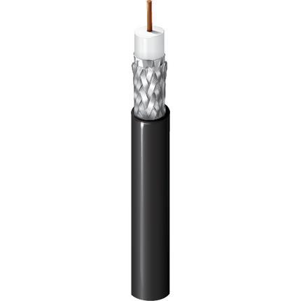 Belden Cable 1694A.021000 | 75 Ohm SDI-Koax, RG-6, 18 AWG, Massiv BC, Folie + 95 % TC-Geflecht, PVC-Ummantelung, CMR