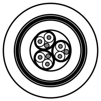 Belden Cable 8777LS.001000 | Audio, Steuerung und Instrument, #22-3pr, PP, Indiv. Folie, LSZH Jkt, SWA
