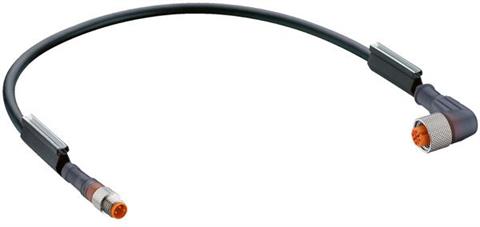 Lumberg Automation 106564 | RSMV 4-RKWT 4-225/2 M Verbindungskabel M12 - M8