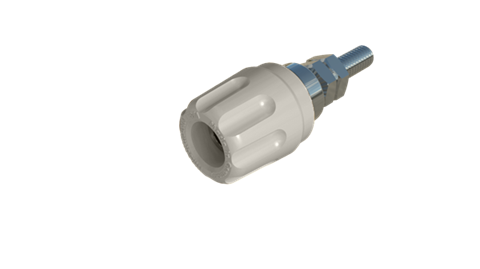 Hirschmann SKS 930099107 | PK 10 A Buchse 4mm weiß