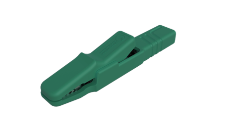 Hirschmann SKS 932146104 | AK 2 S Abgreifklemme 4mm grün