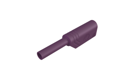 Hirschmann SKS 975090709 | MST S WS 30 Au Stecker 2mm violett