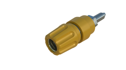 Hirschmann SKS 930144103 | PKNI 20 B Buchse 4mm gelb