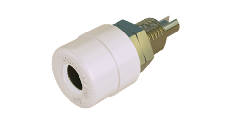 Hirschmann SKS 930176707 | BIL 20 Au Buchse 4mm weiß