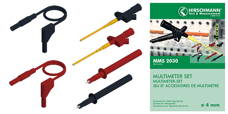 Hirschmann SKS 972341001 | MMS 2030 Multimeter-Set 4mm