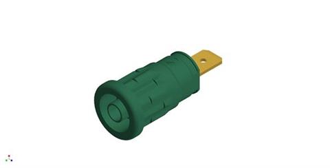 Hirschmann SKS 972362104 | SEP 2620 F6,3 Buchse 4mm grün