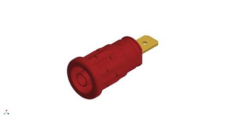 Hirschmann SKS 972362101 | SEP 2620 F6,3 Buchse 4mm rot