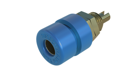 Hirschmann SKS 930166702 | BIL 30 Au Buchse 4mm blau