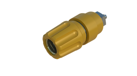 Hirschmann SKS 930136103 | PKNI 10 B Buchse 4mm gelb