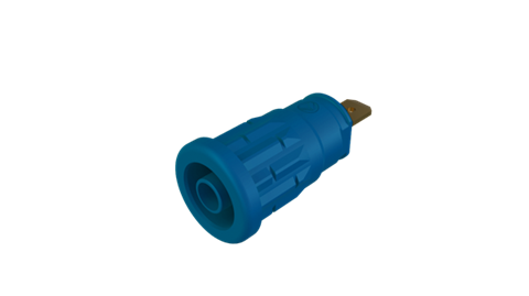 Hirschmann SKS 972361102 | SEP 2610 F4,8 Buchse 4mm blau