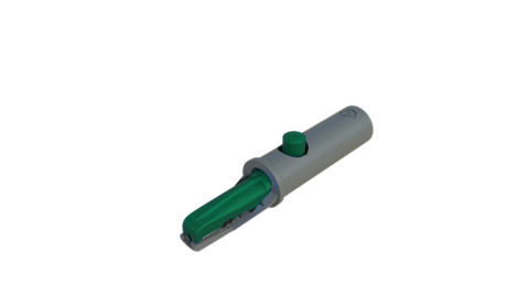 Hirschmann SKS 930126104 | AK 10 Abgreifklemme 4mm grün