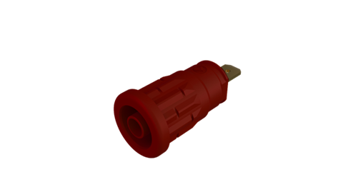 Hirschmann SKS 972361101 | SEP 2610 F4,8 Buchse 4mm rot