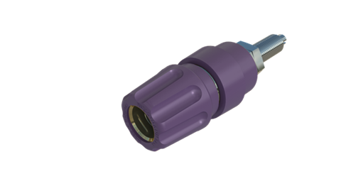 Hirschmann SKS 930144109 | PKNI 20 B Buchse 4mm violett