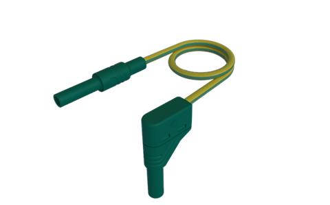 Hirschmann SKS 934048188 | MAL S WG-B 100/2,5 Messleitung 4mm gelb/grün