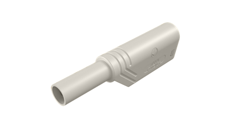 Hirschmann SKS 934099107 | LAS S WS Stecker 4mm weiß