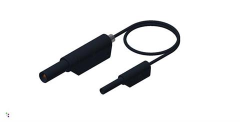 Hirschmann SKS 975163100 | MAL S WS 2-4 100/1 Messleitung 2mm schwarz