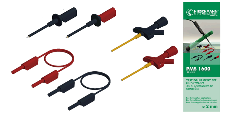 Hirschmann SKS 975002001 | PMS 1600 Prüfmittelset 2mm