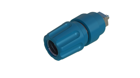 Hirschmann SKS 930136102 | PKNI 10 B Buchse 4mm blau