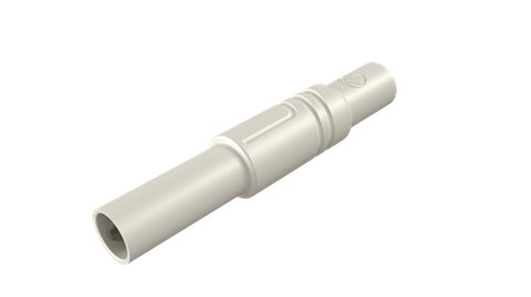 Hirschmann SKS 934097107 | LAS S G Stecker 4mm weiß