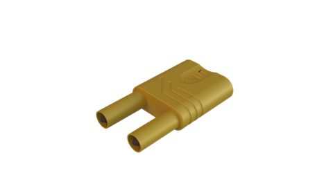 Hirschmann SKS 932200103 | KST S WS Stecker 4mm gelb