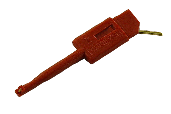 Hirschmann SKS 974201101 | KLEPS 064 PCH Klemmprüfspitze 0,64mm rot