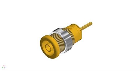 Hirschmann SKS 972359103 | SEB 2630 S1,9 Buchse 4mm gelb