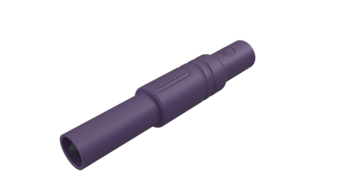 Hirschmann SKS 934097109 | LAS S G Stecker 4mm violett