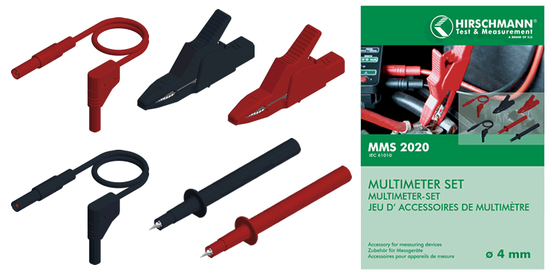 Hirschmann SKS 972340001 | MMS 2020 Multimeter-Set 4mm