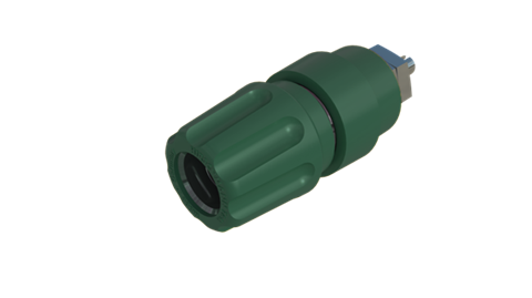 Hirschmann SKS 930136104 | PKNI 10 B Buchse 4mm grün
