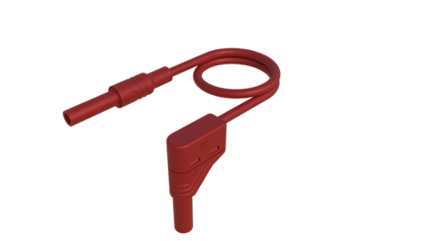 Hirschmann SKS 934048101 | MAL S WG-B 100/2,5 Messleitung 4mm rot