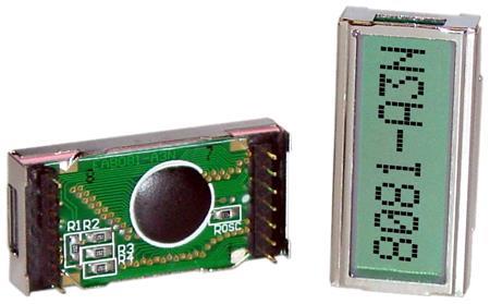 Display Visions EA 8081-A3N | Textdisplay 1x8 Zeichen 7.15 mm