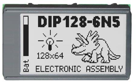 Display Visions EA DIP128J-6N5LW | 128x64 DIP Grafikdisplay