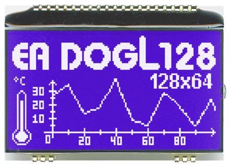 Display Visions EA DOGL128B-6 | 128x64 DOG Grafikdisplay