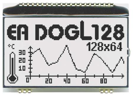 Display Visions EA DOGL128W-6 | 128x64 DOG Grafikdisplay