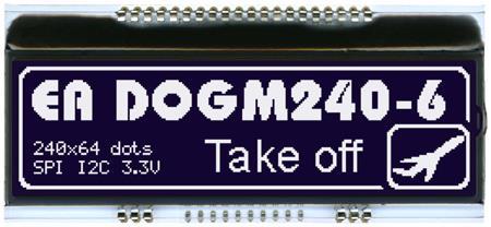 Display Visions EA DOGM240S-6 | 240x64 DOG Grafikdisplay
