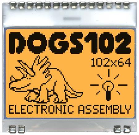 Display Visions EA DOGS102W-6 | 102x64 DOG Grafikdisplay