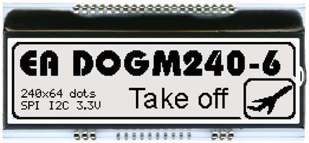 Display Visions EA DOGM240N-6 | 240x64 DOG Grafikdisplay